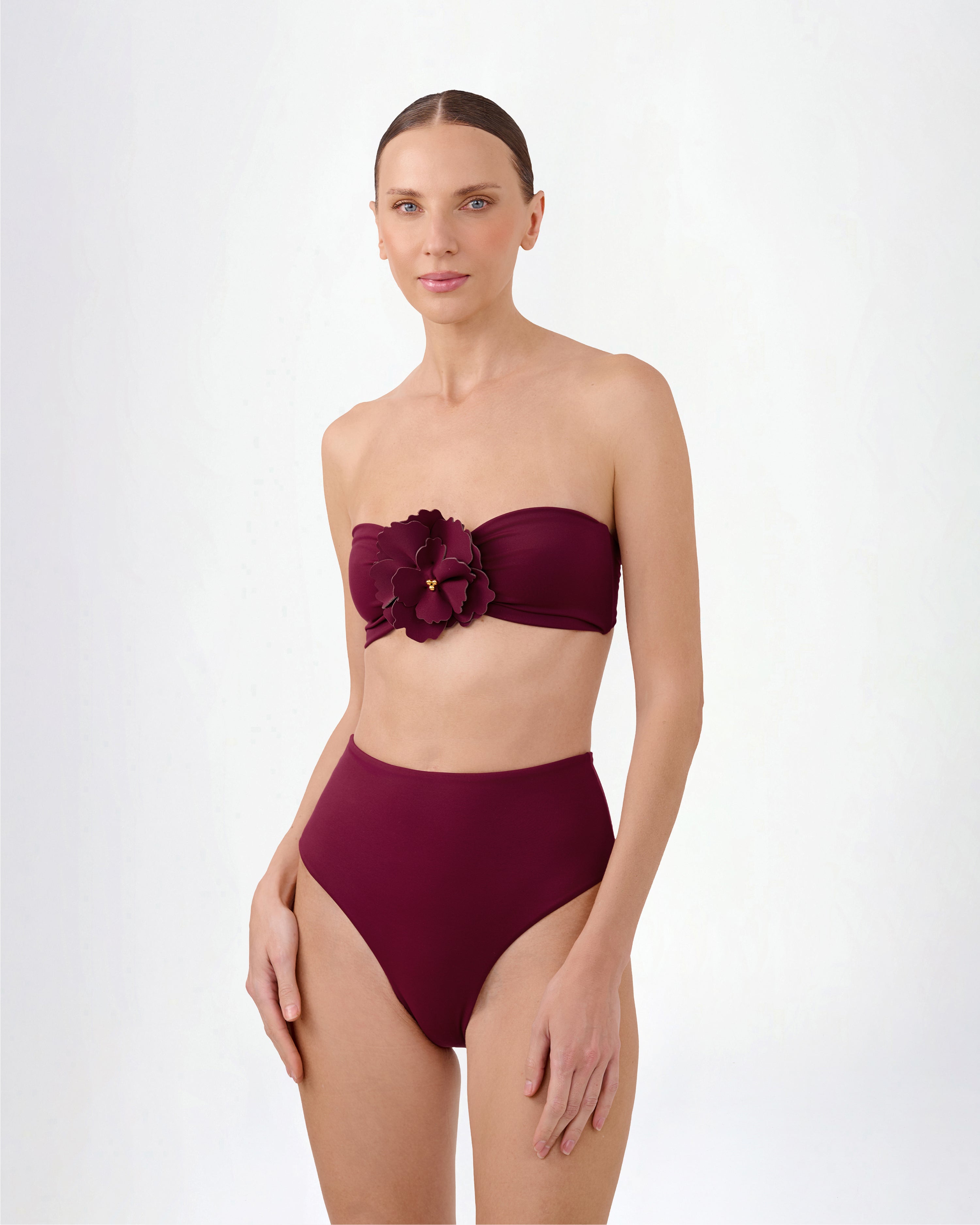 HIGH WAIST BIKINI BOTTOM
